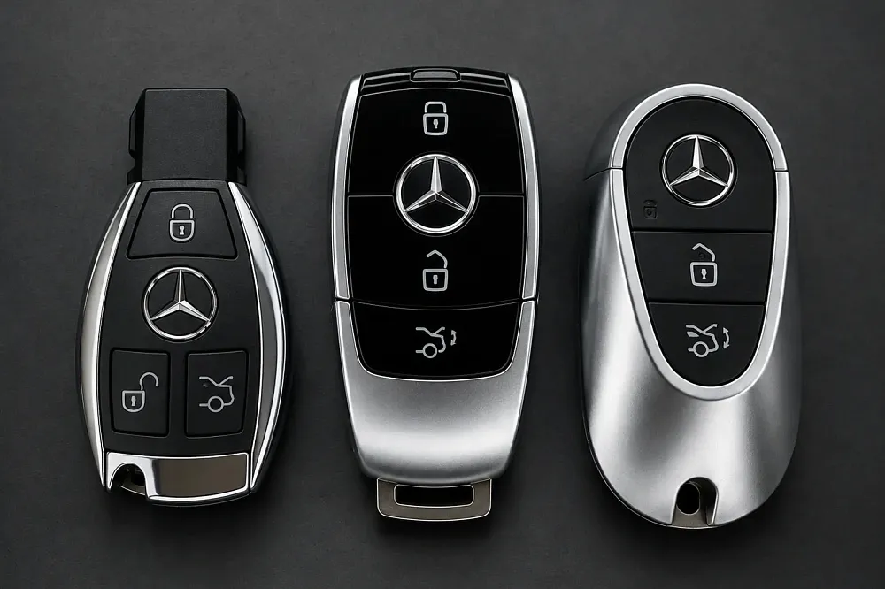 «Дубликат ключа Mercedes FBS4: почему второй ключ стал проблемой и как не остаться без автомобиля»